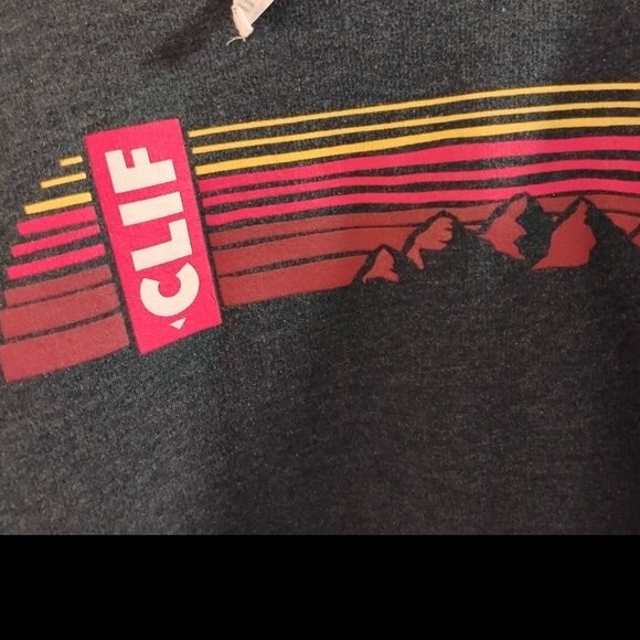 Clif Bar branded Women's wide crew neck sweatshirt size XL heather blue - Picture 3 of 8